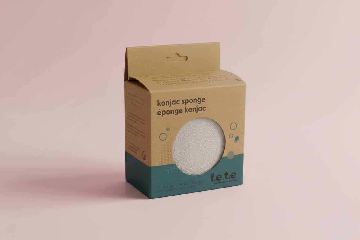 Eponges naturelles konjac Mireille