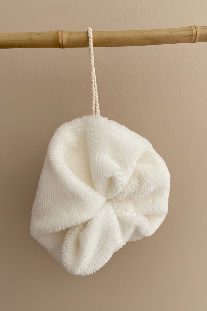 Fleur de douche en bambou Huguette - Beige